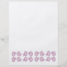 Pink Ladybugs Custom Flyer