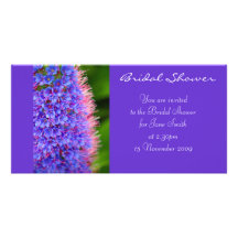 Pink Lashes - Bridal Shower /Wedding Invitation Picture Card