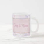 Pink & Lavender Pastel Floral Flowers Mugs