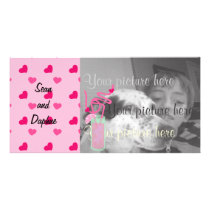 Pink Lemonade for Two Photo Greeting Card