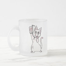 Pink Lemonade Kitty Mug
