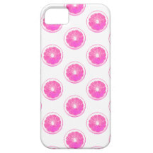 Pink Lemonade Polka Dot Pattern iPhone 5 Cover