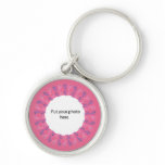 Pink & Lilac Teddy Bears Add Your Photo Template Key Chains