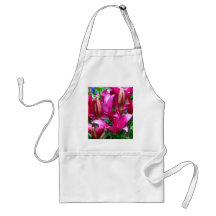 Pink Lilies Apron