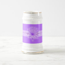 Pink lilly customizable mugs, cups & steins