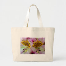 Pink Lilly Tote Bag