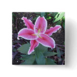 Pink Lily Button Corsage