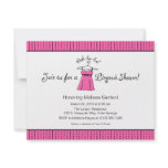 Pink Lingerie Bridal Shower Invitation