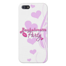 pink lips cherries bachelorette party bridal iPhone 5 cases