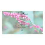 Pink Little Flowers Business Card