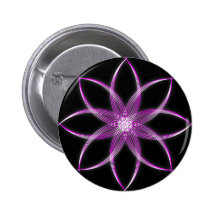 Pink Lotus Button