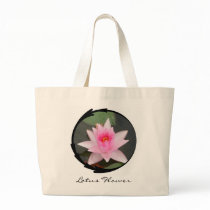 Pink Lotus Flower Bag