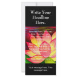 Pink Lotus Flower Painting Flyer rack cards