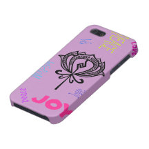 Pink Lotus IPhone 5 cover