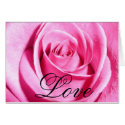 Pink Love Rose cards