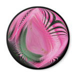 Pink Mantis Abstract sphere ~ magnet
