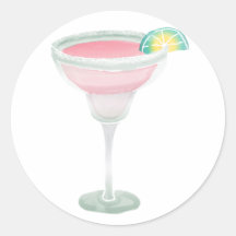 Pink Margarita Sticker