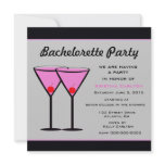Pink Martinis Personalized Announcement