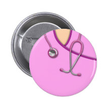 Pink Medical Scrubs