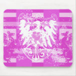 Pink Medival Bird Mousepad
