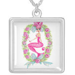 Pink Mermaid Wreath Jewelry