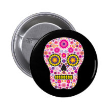 Pink Mexican Sugar Skull
