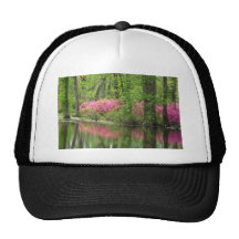 Pink Middleton Place flowers Trucker Hat