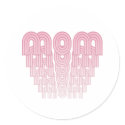 Pink Mom design stickers