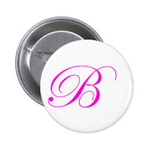 Pink Monogram B