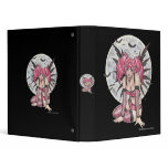 Pink Moon Sprite Fairy Binder