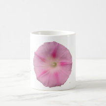 Pink Morning Glory Mugs