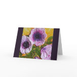 Pink Morning Glory Thinking of You Card