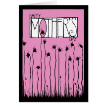 Pink Mother's Day Card