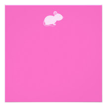 Pink Mouse. Custom Invites