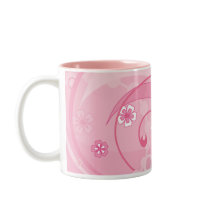 pink mug