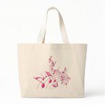PINK MUSIC NOTES CANVAS BAGS
