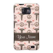 Pink Nurse RN Samsung Galaxy S Case Cover
