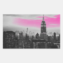 pink ny.jpg stickers