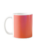 Pink & Orange Abstract Artwork: Mug