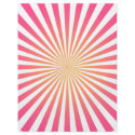Pink & Orange Radial Lines: Custom Template flyers