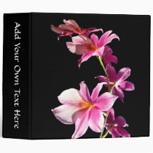 Pink Orchid. Binders