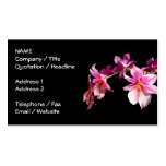 Pink Orchid. Business Cards
