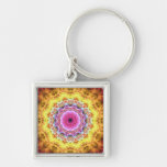 Pink Passion  kaleidoscope Key Chain