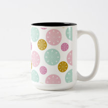 Pink Pattern Kitchen Decor Accessories Coffee Mugs