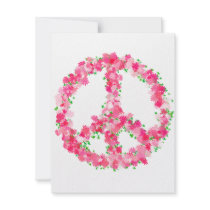 Pink Peace Flowers