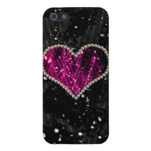 Pink Pearl Heart