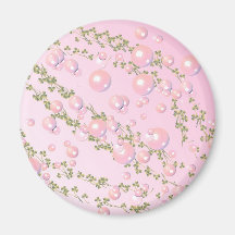 pink pearl Magnet