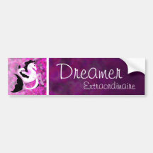 Pink Pearl Seahorse Bumper Sticker