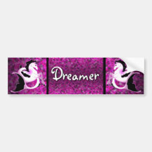 Pink Pearl Seahorses Bumper Stickers