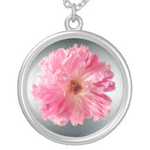PINK PEONY FLOWER PHOTO GRAPHIC PENDANTS